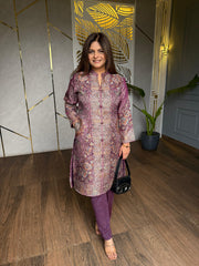 All new pashmina 2 piece co-ord set (Dia)