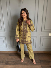 3 Piece Imaan embroided co-ord set (Imaan)