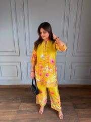 Beautiful summer printed co-ord set (Reena)