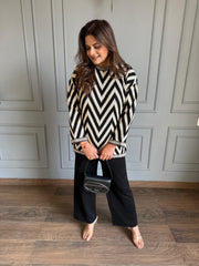Super soft knitted wool striper co-ords (Phool)