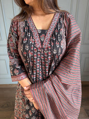 Pure cotton ajrakh print suits (Sunday)