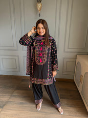 Pakistani style soft cotton suit (Ivara)