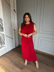 Strechable long formal dress (Ananya)