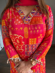 PURE CHINON DIGITAL PRINT FORMAL SUITS