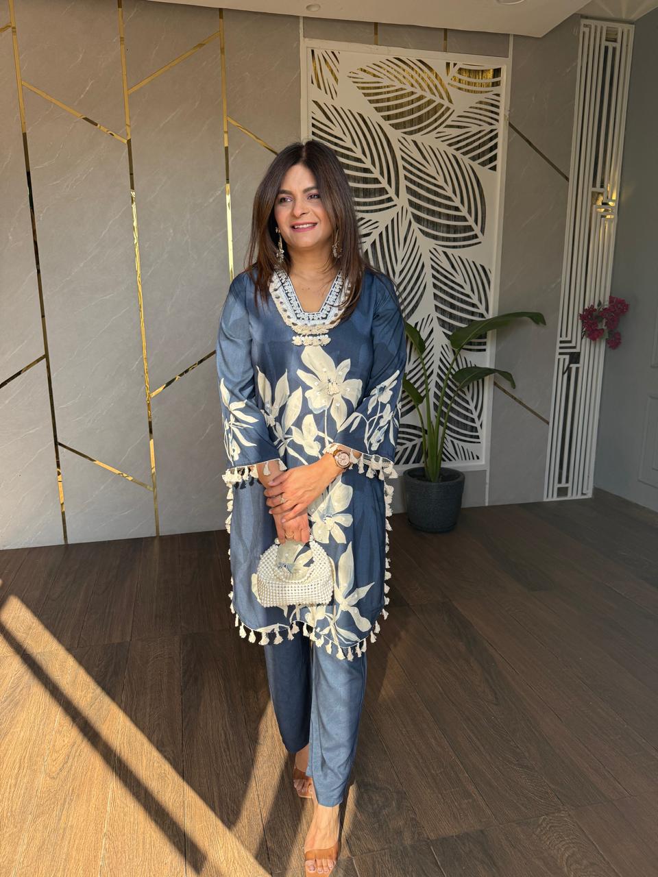 MUSLIN COTTON CO-ORD SET