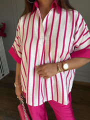 Striped summer co-ords