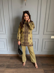 3 Piece Imaan embroided co-ord set (Imaan)
