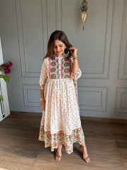 Super pretty 2 piece cotton dress (Chaand)