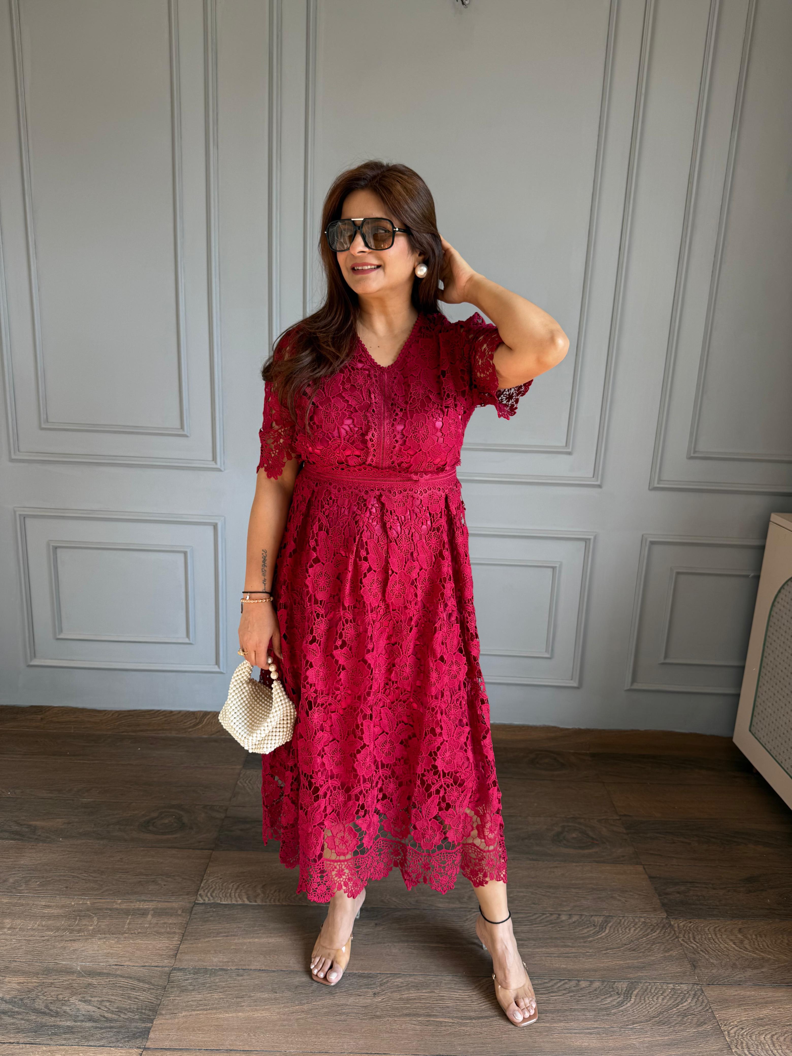 Beautiful crochet summer dress (Ciya) – YANA ANJALI