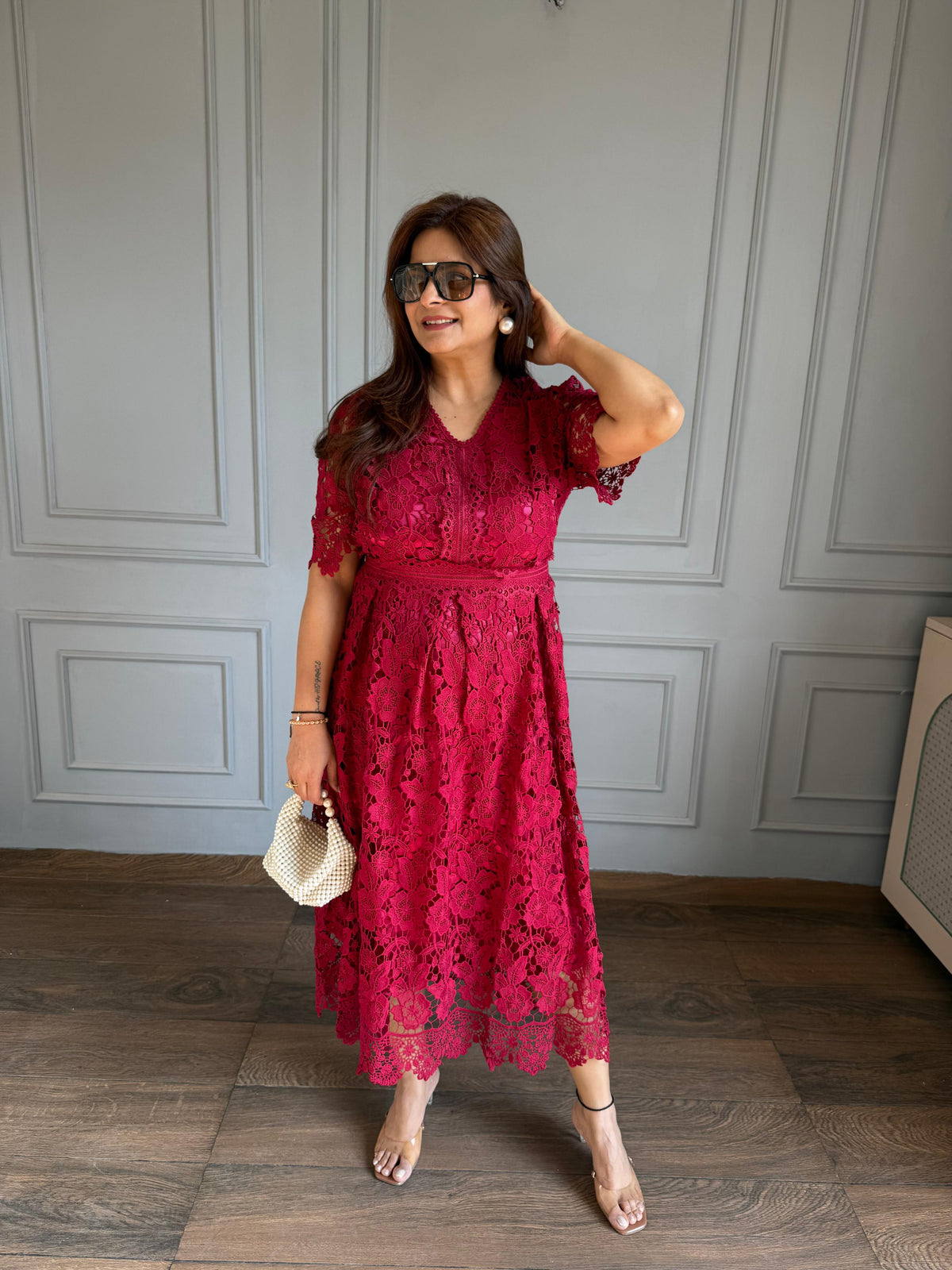 Beautiful crochet summer dress (Ciya)