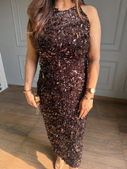 Sequenced bodycon strechable dress (Dazzle)