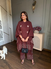 (Anamika) Exclusive woollen knitted kaftan sets