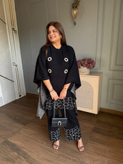 (Anamika) Exclusive woollen knitted kaftan sets