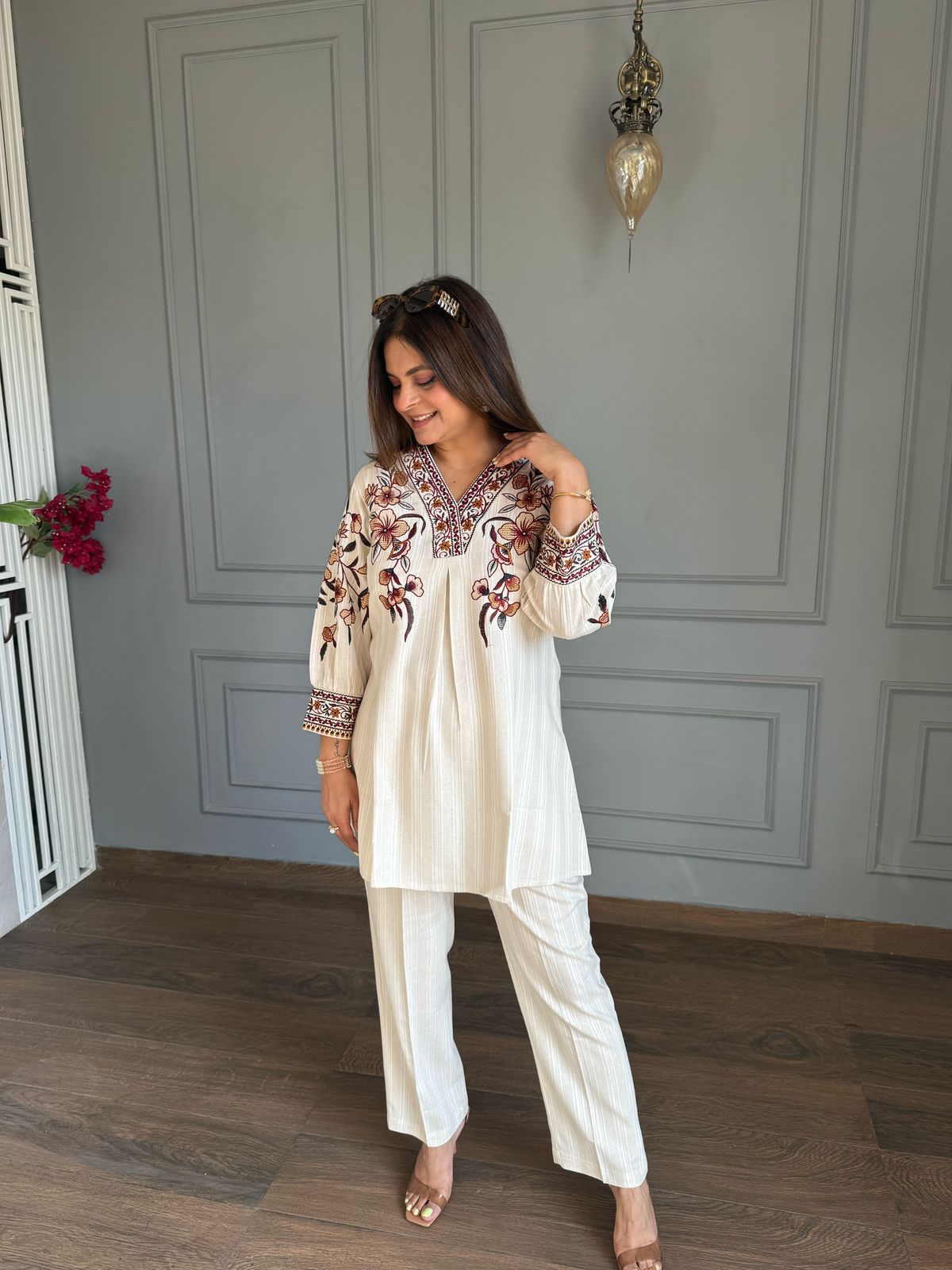 Imported linen co-ord set (Lily)