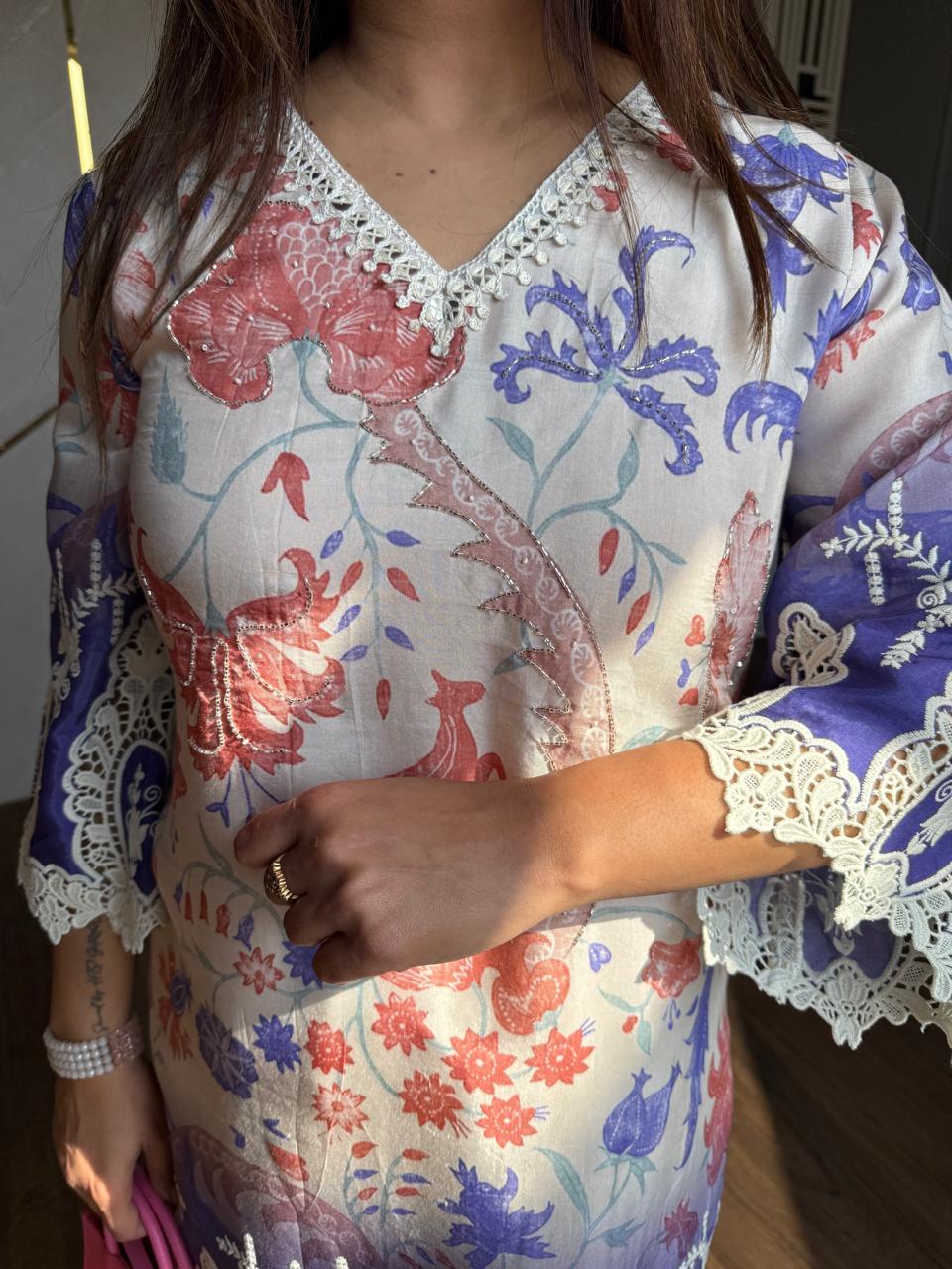 Crepe crochet co-ords