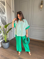 Striped summer co-ords
