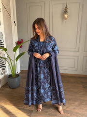 COTTON FLORAL SUIT (BERRIES)