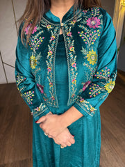 Premium corduroy velvet 3 piece suit (Ishani)