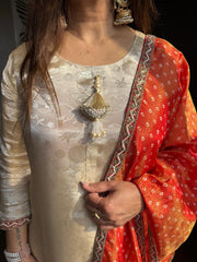 Silk tissue parrot suit