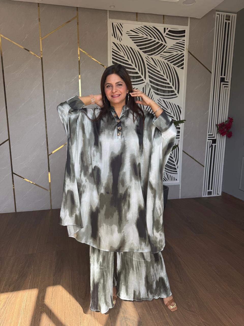 Imported cool fabric co-ord set (Meena)