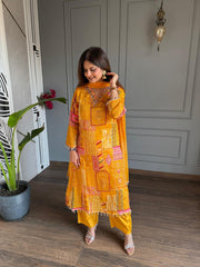PURE CHINON DIGITAL PRINT FORMAL SUITS