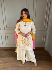 Boho style pure cotton suit with full lining (Boho)