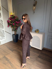 (Karisma) Lightweight and soft winter co-ord set