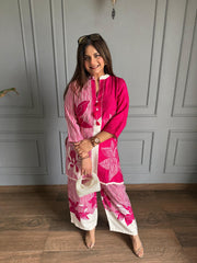 Pure cotton floral printed co-ord set (Naaz)