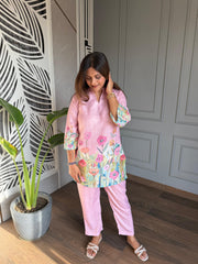 DAILY WEAR COTTON CO-ORDS (LOTUS)