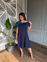 Summer off-shoulder dress (Megha)