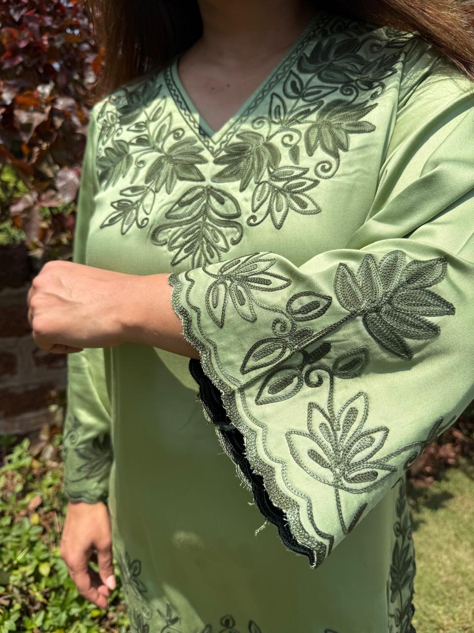 Modal cotton kashmiri embroidery summer co-ord (Bela)