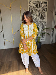 Mul cotton summer co-ord set (Malai)