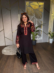 EMBROIDED WOOLLEN CO-ORD SET