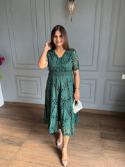 Cotton crochet dress (Smile)