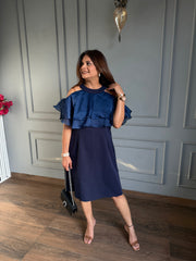 Cold shoulder dress (Prada)