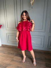 Cold shoulder dress (Prada)