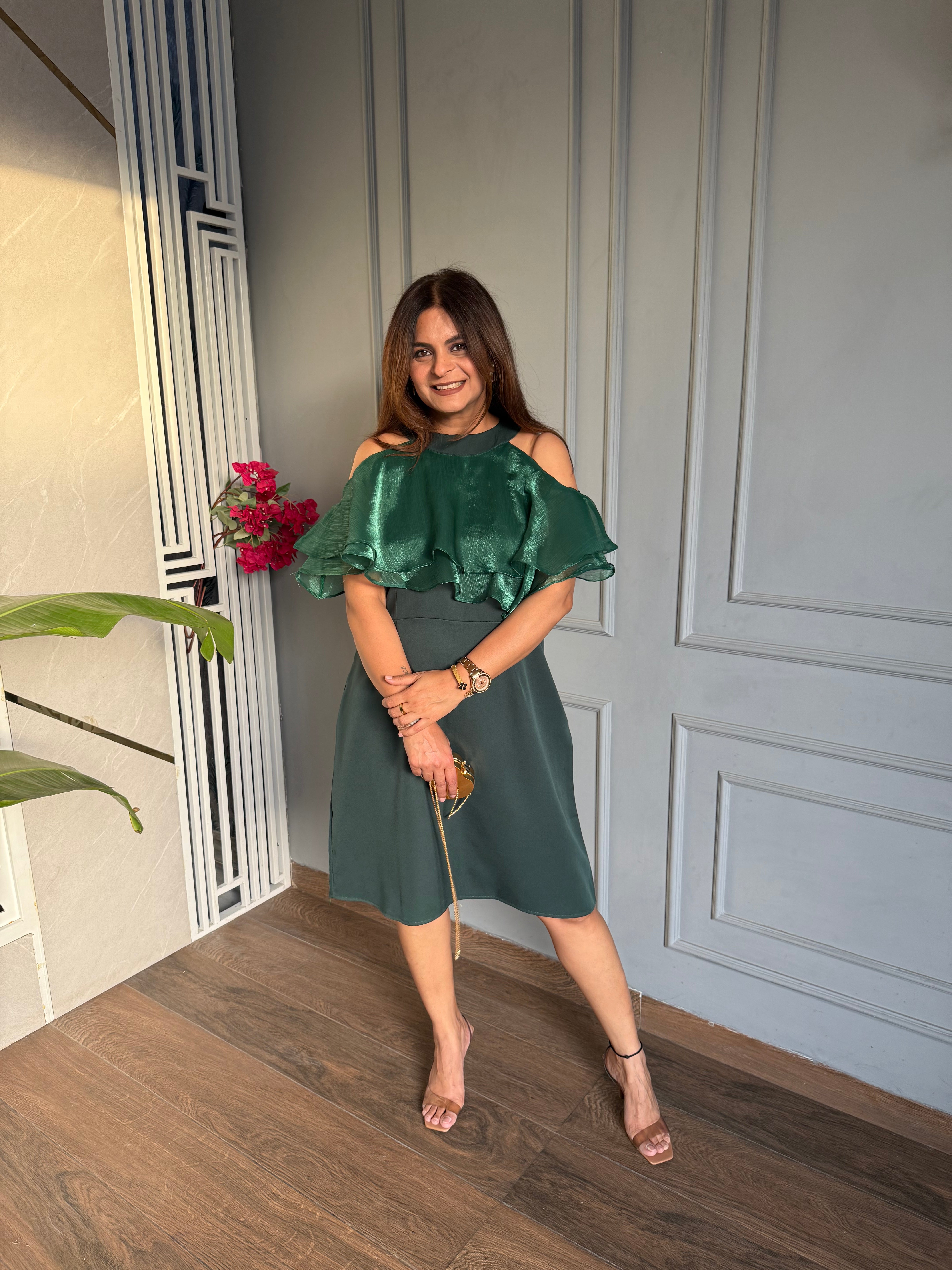 prada off the shoulder dress Cold shoulder dress (Prada) YANA ANJALI