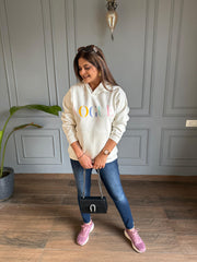 Oversized fit soft fleeced winter hoodies