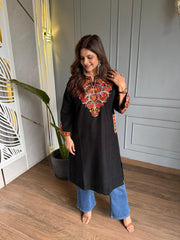 New Kashmiri embroided pheran set (Ruwi)