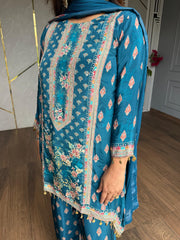 Digital printed crepe suit (Rakhi)