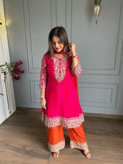 Beautiful formal crepe suit (Anita)