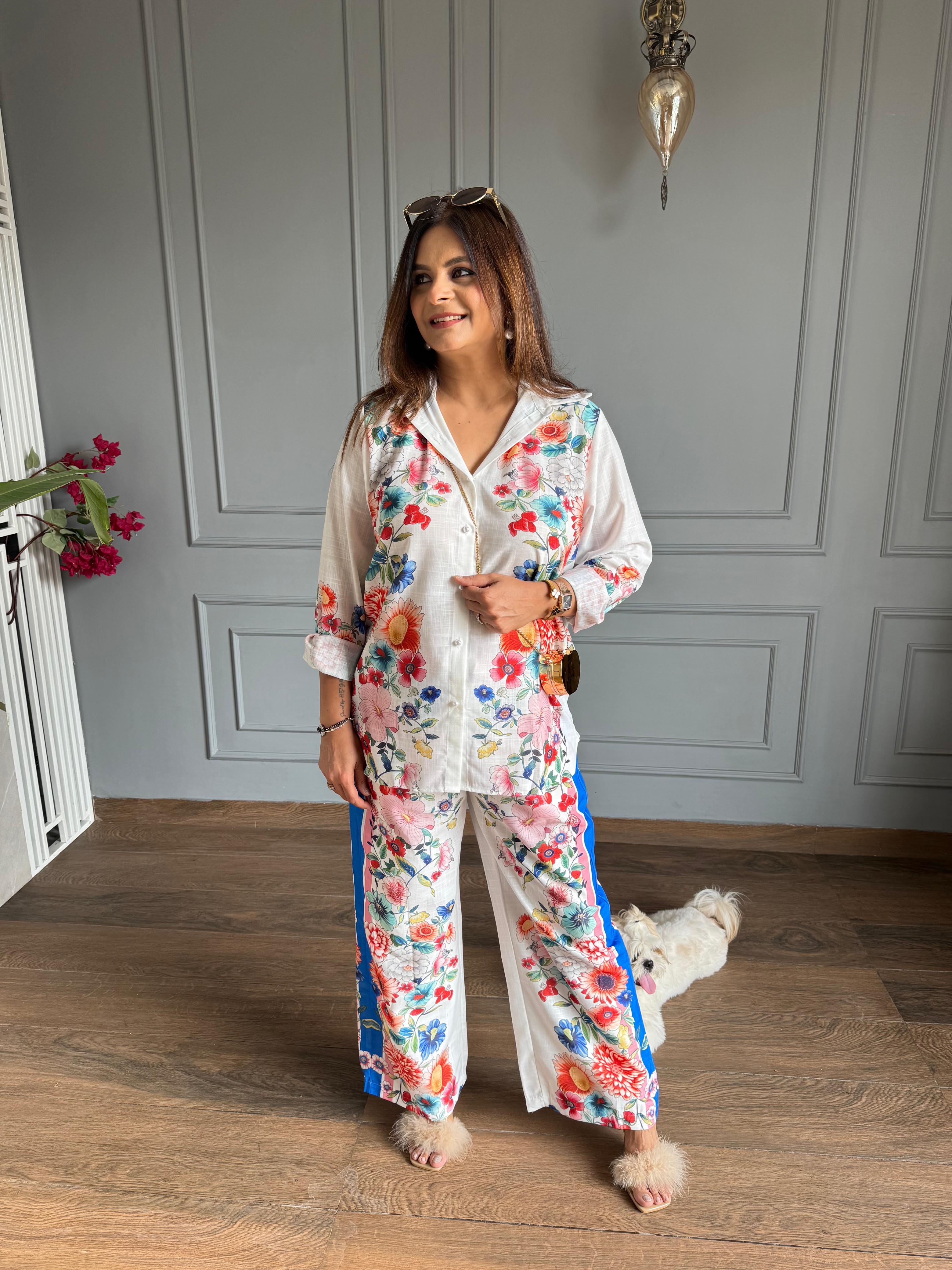 Imported linen co-ord (Pooja)