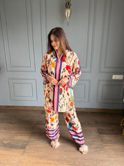 Crepe digital printed co-ord (Chloe)