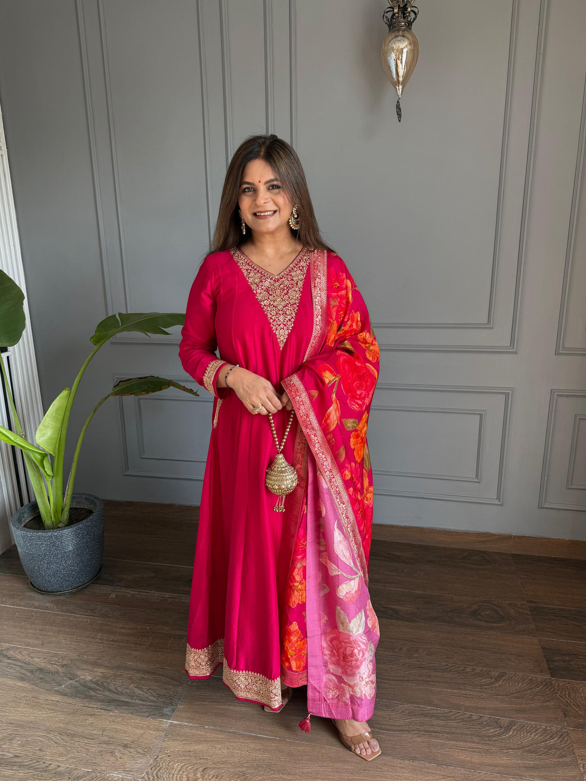 New kalidar anarkali 2 piece suit (Sajna)