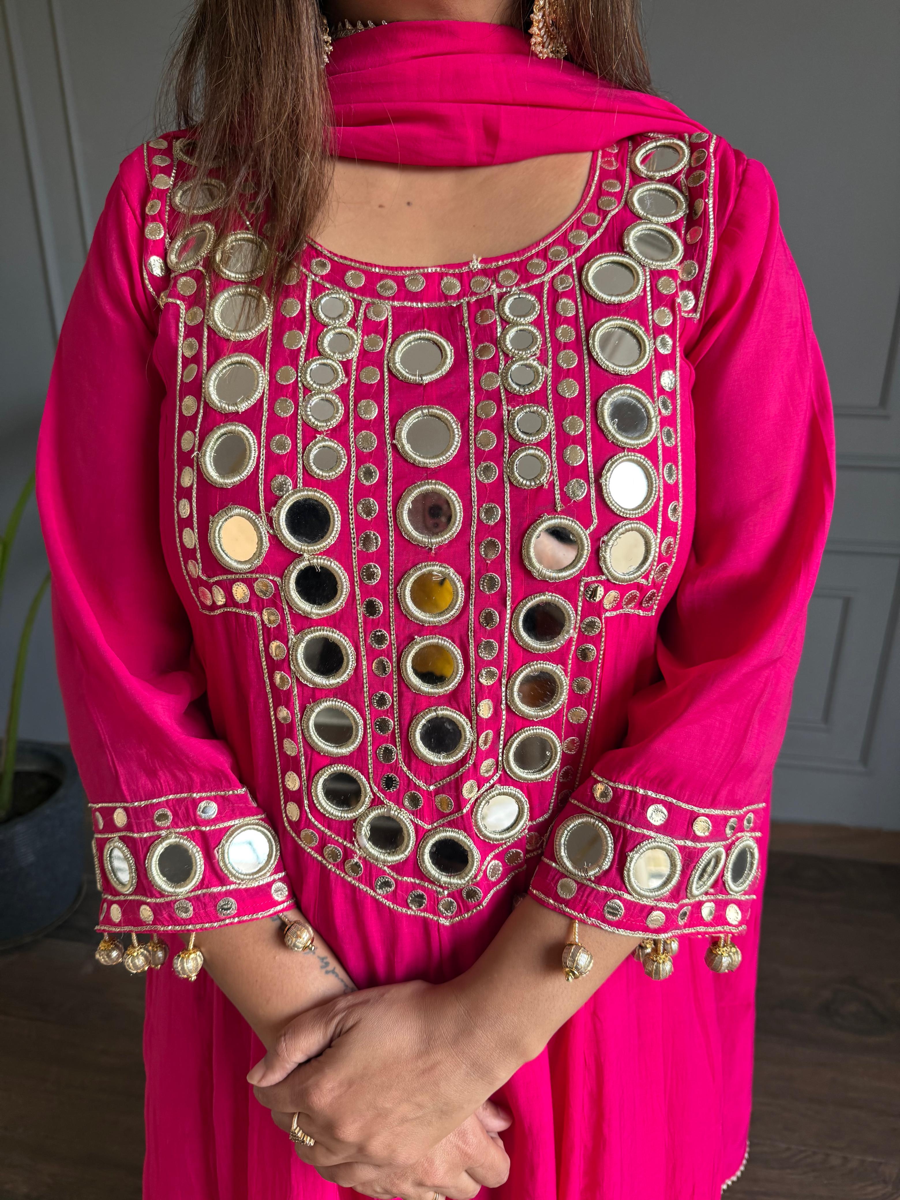 Harnoor anarkali crepe suit