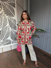 Farhana kashmiri embroided 3 piece woollen set (Farhana)