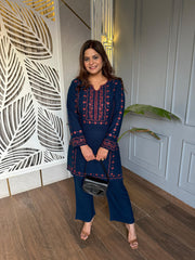 Sultana woollen embroided co-ord set (Sultana)