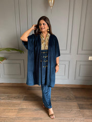 Velvet handwork kaftaan (Anu)