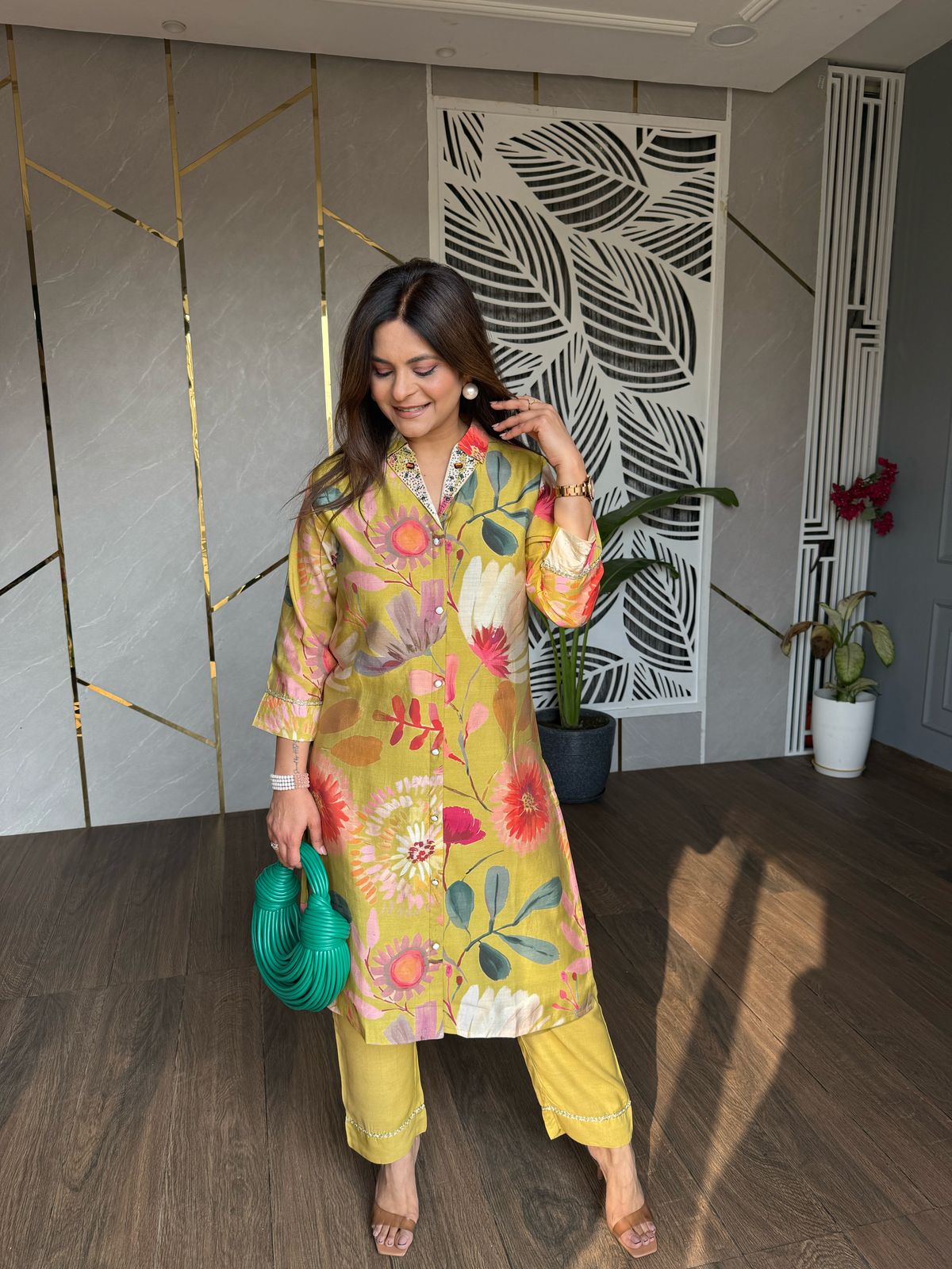 DAILY WEAR MUSLIN CO-ORD SET
